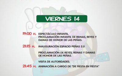 Espacio Peñas 2.0 Programación Viernes 14